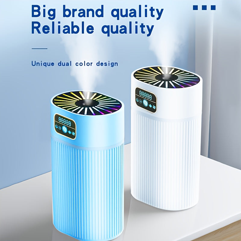 Large Room Ultrasonic Humidifier with Top Fill, Quiet Operation and Diffuser