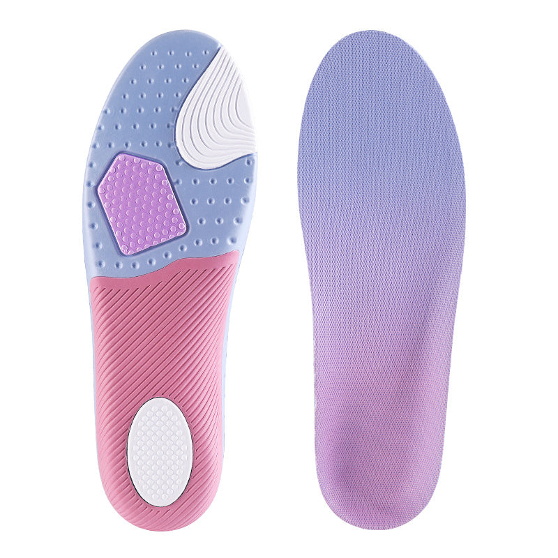 Women's 4D Ultra Soft Sports Insoles with Shock Absorption and Breathable Design