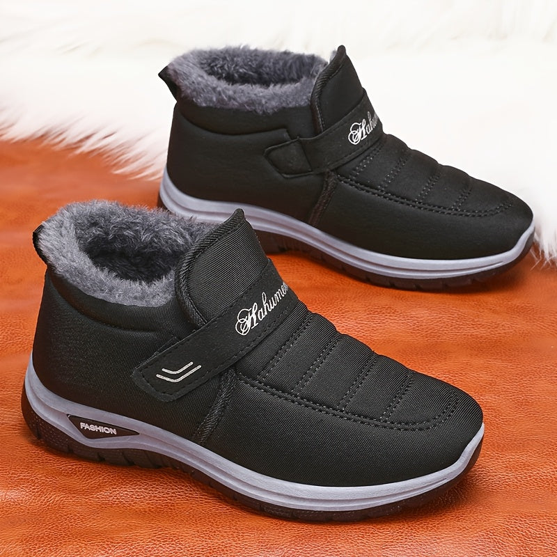 Women's Winter Snow Boots Slip-On Warm Waterproof Lightweight