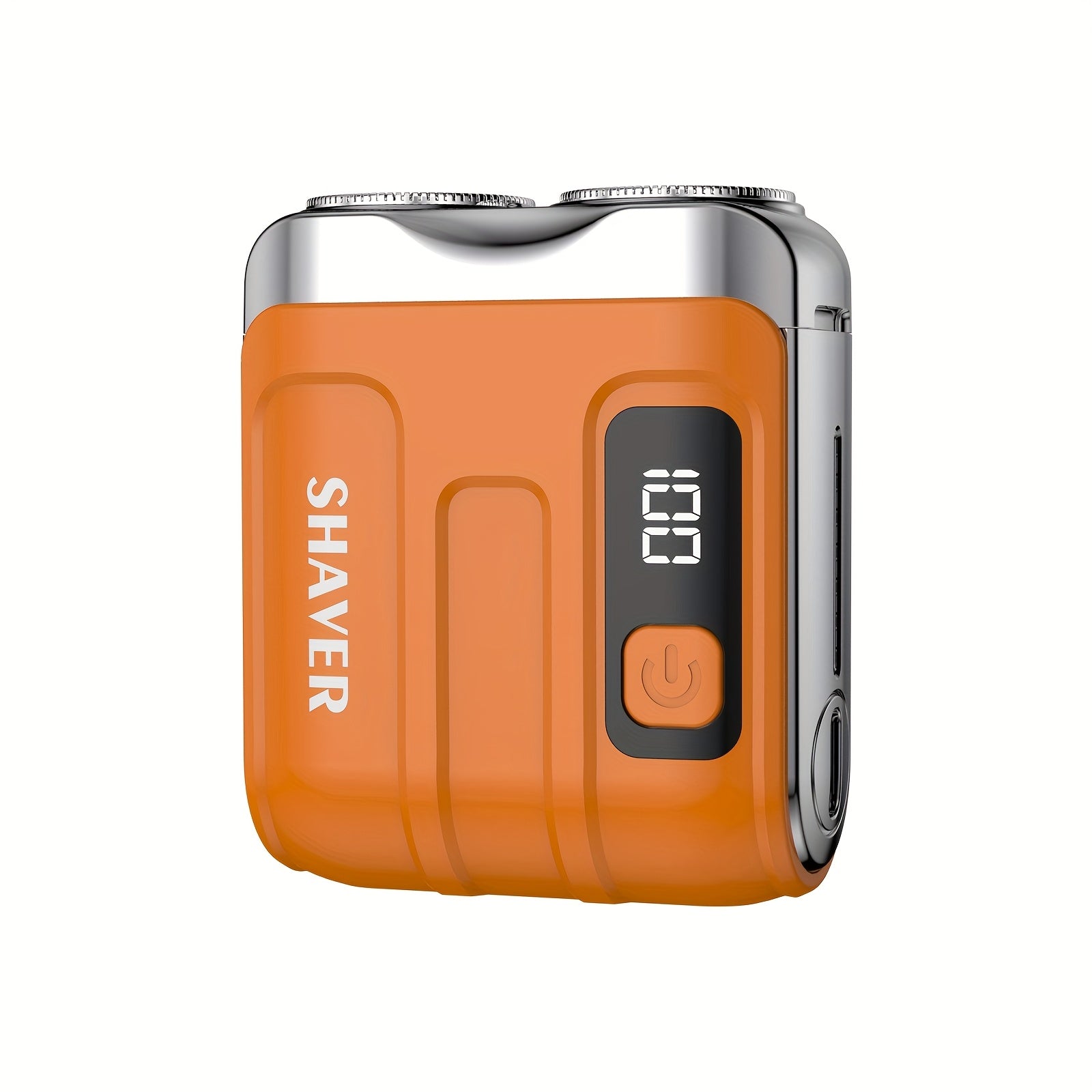 Men Electric Shaver Portable USB Rechargeable Dual Blade Trimmer Lightweight