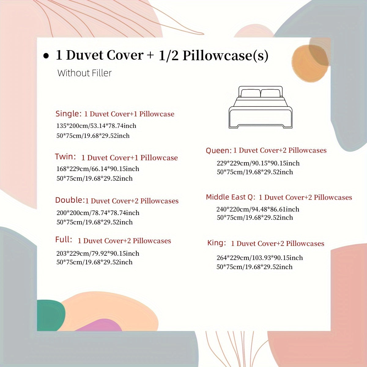 White Marble Pattern Quilt Cover Set with Gold Foil Print 2/3 Pieces Bedding