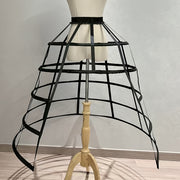 Plus Size Romantic Princess Bridal Petticoat 5-Hoop Split Style for Wedding and Lolita