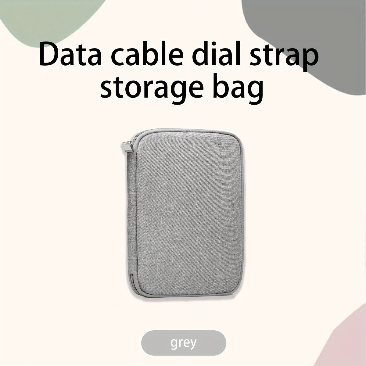 Soat tasmalari uchun saqlash sumkasi, bitta soat uchun joy bilan, soatlaringiz va soat tasmalaringizni tartibga solish uchun mukammal.