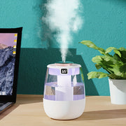 Home Aromatherapy Diffuser With Night Light USB Spray Humidifier for Bedroom Office