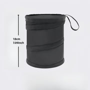 Universal Car Trash Can Collapsible Polyester Fiber Storage Organizer