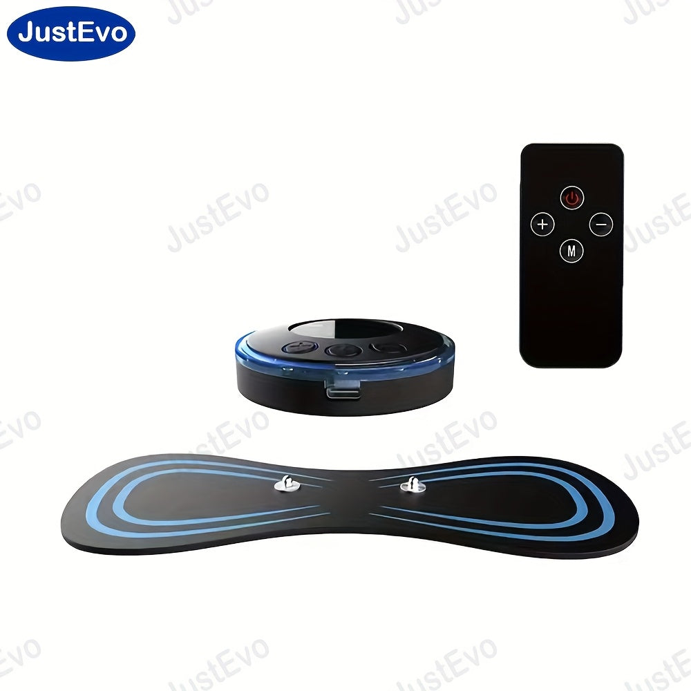 JustEvo EMS Mini bo'yin massajeri, Mini massaj yamoqi va ko'chma mini massajer - bir nechta sozlamalar bilan sozlanadigan, uyda va sayohatda dam olish uchun mukammal.