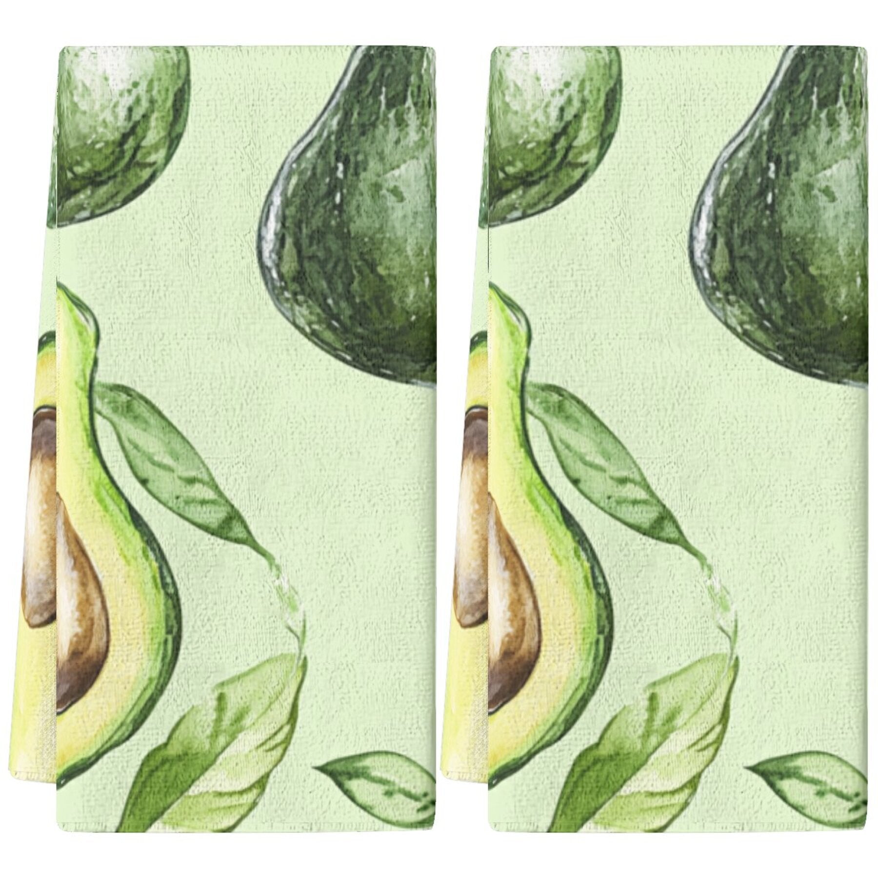 Two Pieces Scouring Pad Dish Cloths for Cleaning and Scrubbing