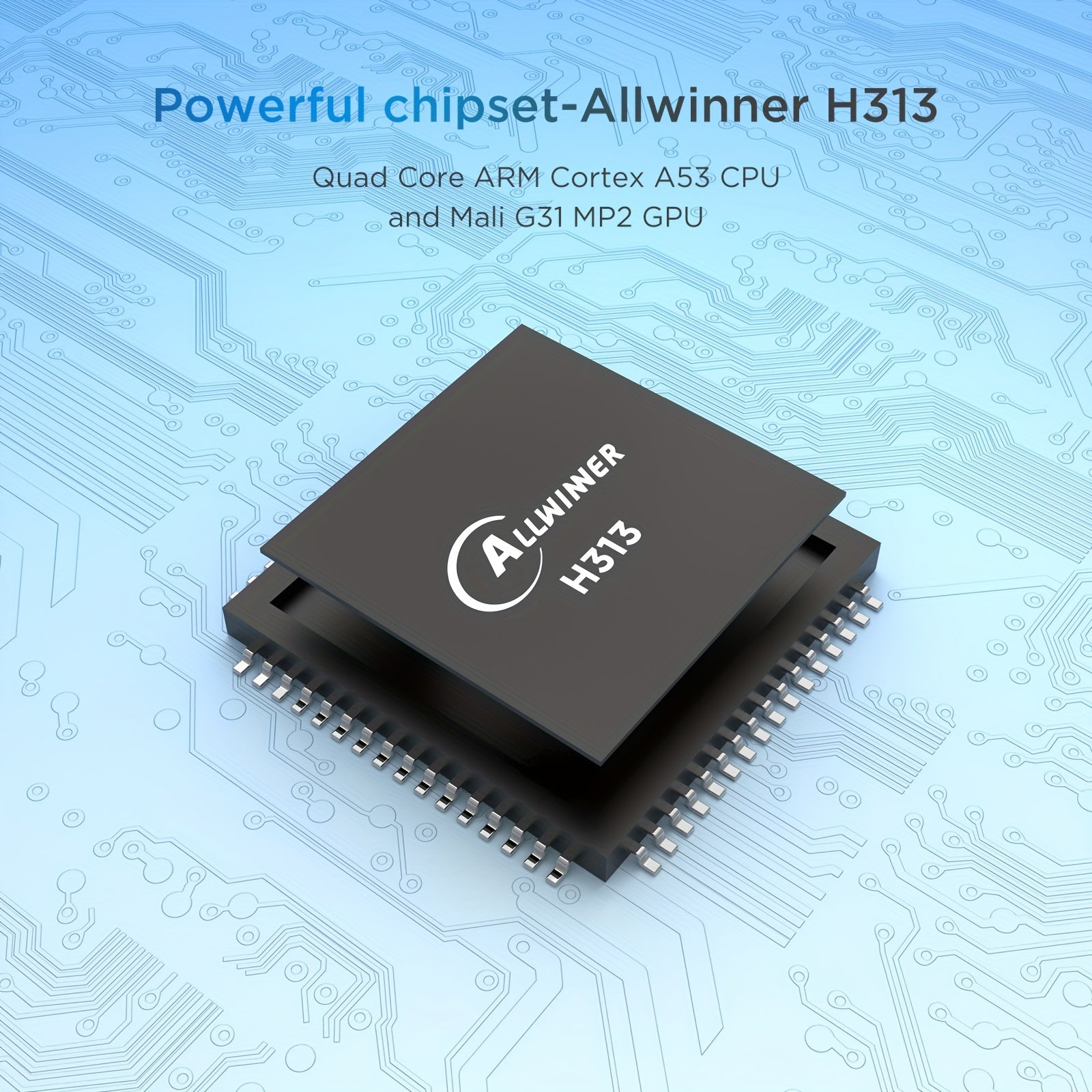 Caja de TV mini inteligente con Android 10.0 soporte 4K montable en pared procesador quad-core