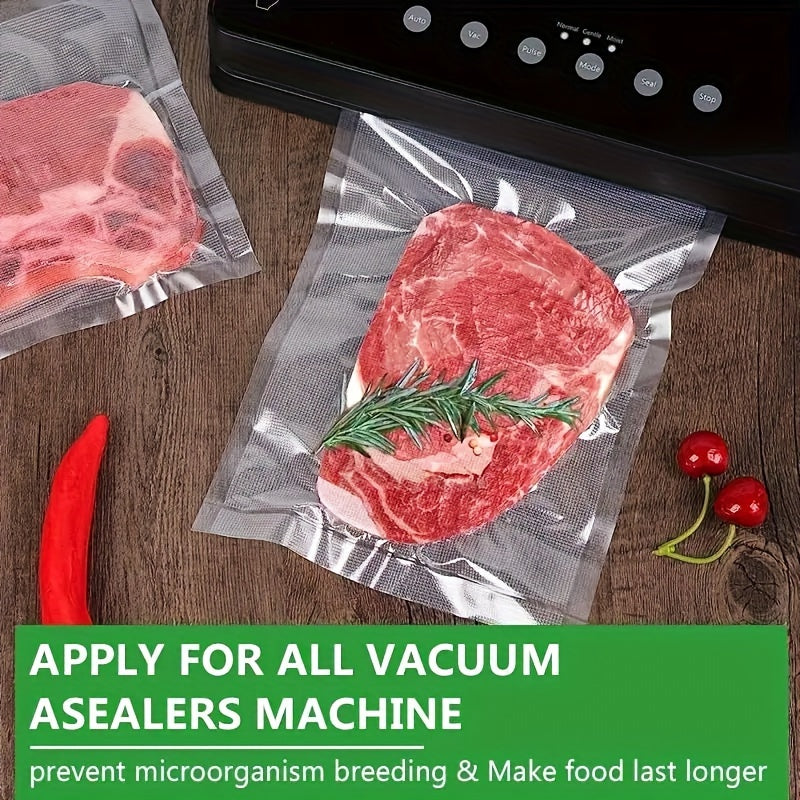 Vacuum Sealer Bags Set 6 Rolls Food Storage Preservation Meal Prep