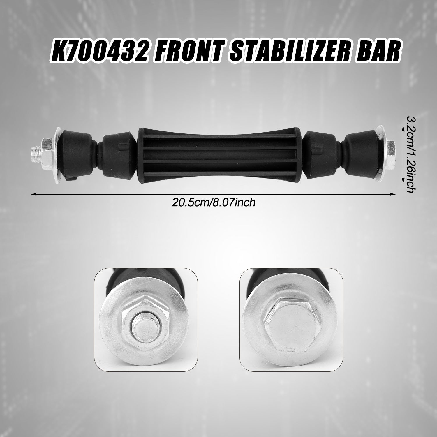 2PCS Front Stabilizer Links Sway Bar Links for SUV Truck 2007-2016