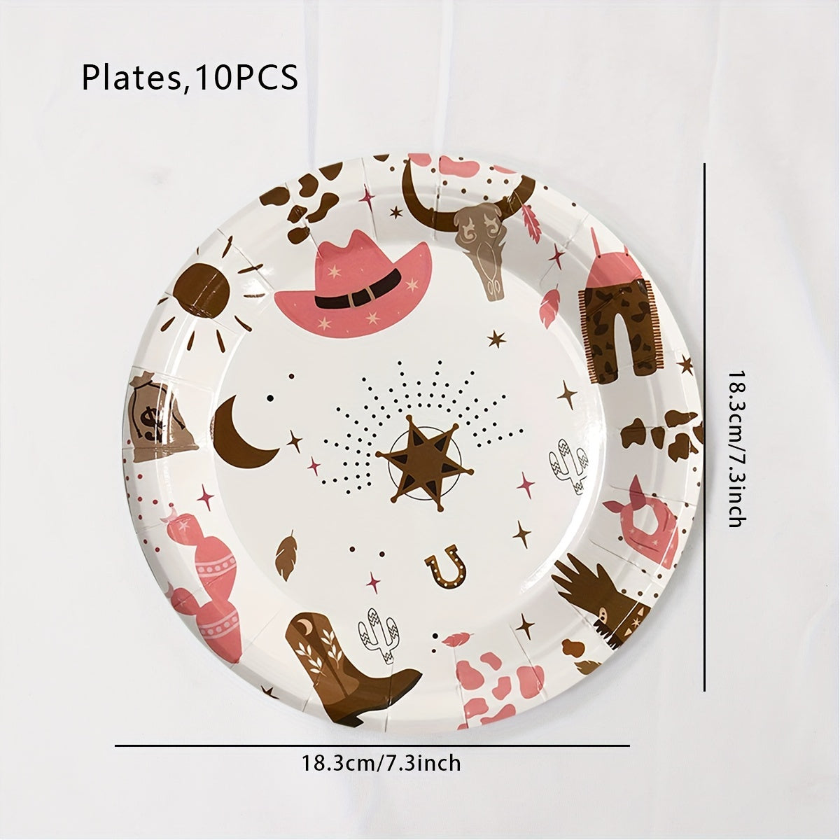 Taqdim etiladigan Pushti Qizlar Partiyasi Stol to'plami Taqdimlari Choynaklar Qog'oz sochiqlar Qoliplar Tug'ilgan kun bayrami uchun