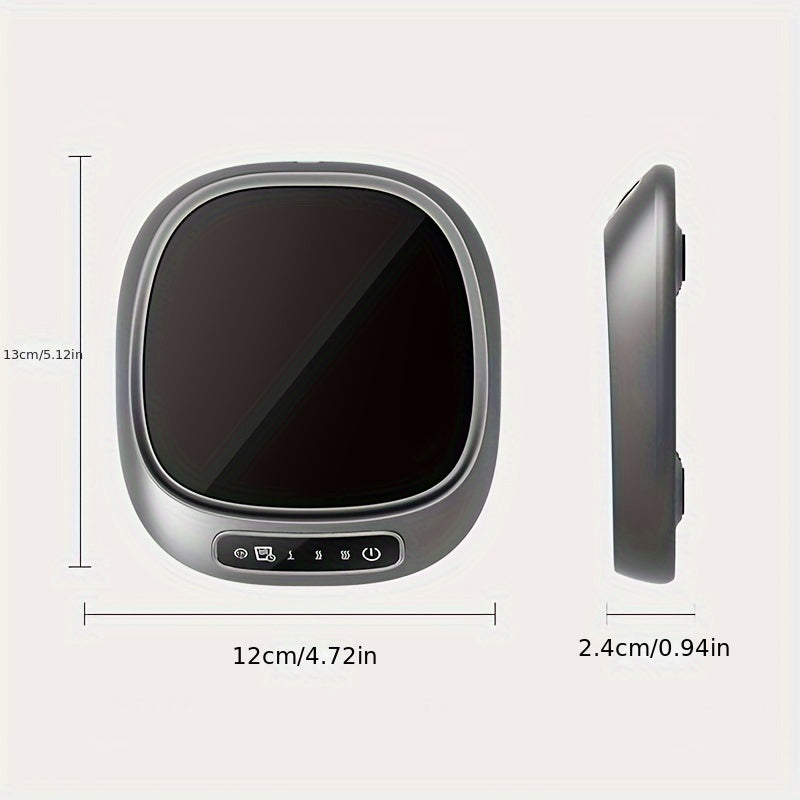 Posavasos calentador de bebidas alimentado por USB con 3 configuraciones de temperatura para bebidas calientes