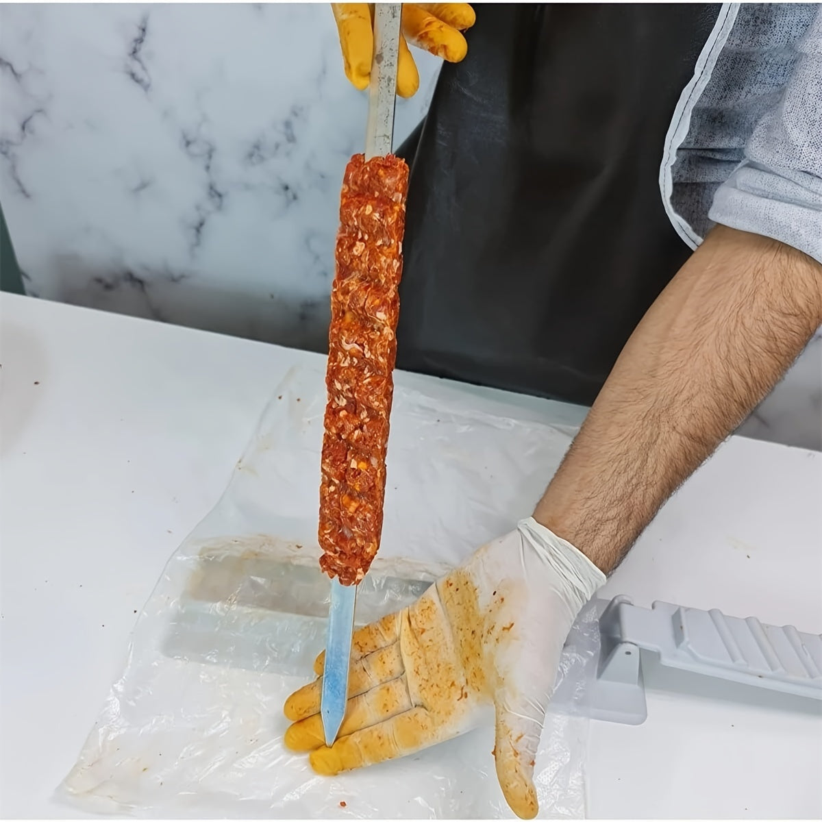 Skewers Kebab Maker for Grilling Meat Skewers Outdoor Camping Picnic