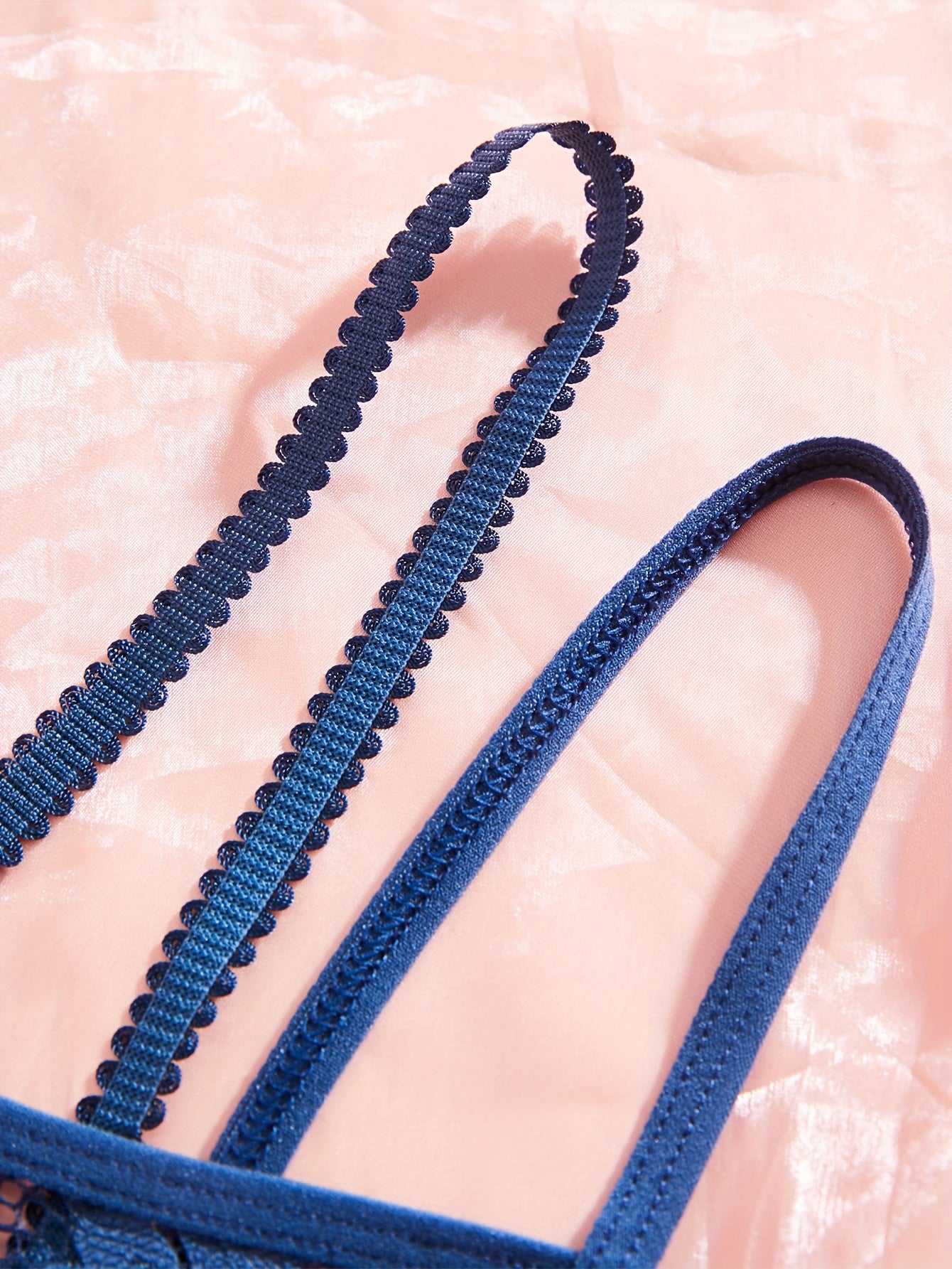 7pcs Lace Thongs for Women V-Strings Comfortable Stretch Fabric Polyamide Elastane