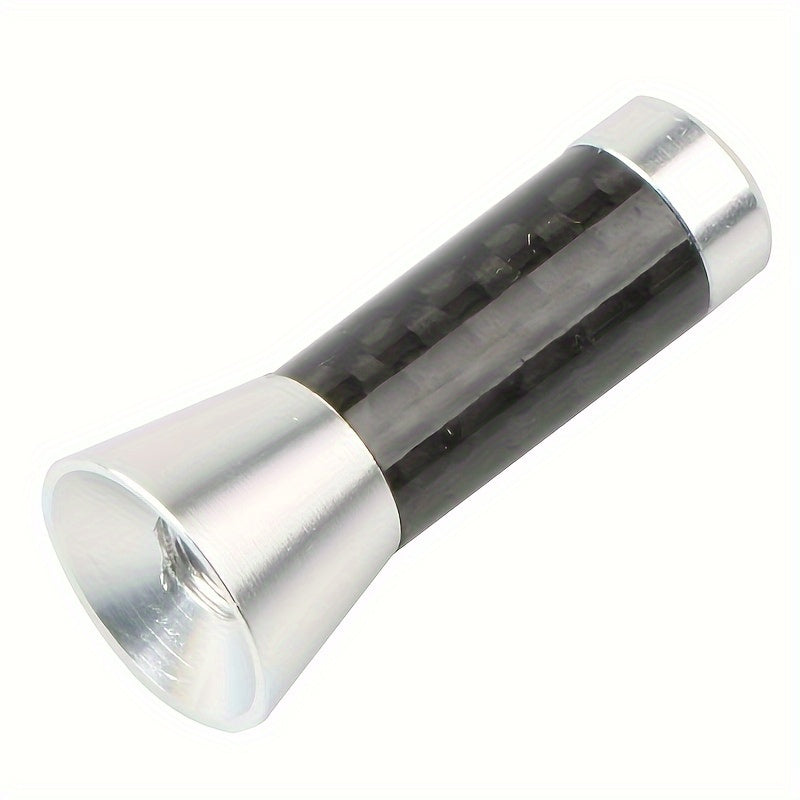 Universal Carbon Fiber Short Antenna 3.51cm Durable Metal Replacement