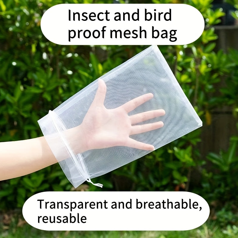 Садовые сетки-укрытия для защиты фруктов 30/50 шт. от насекомых, птиц и вредителей