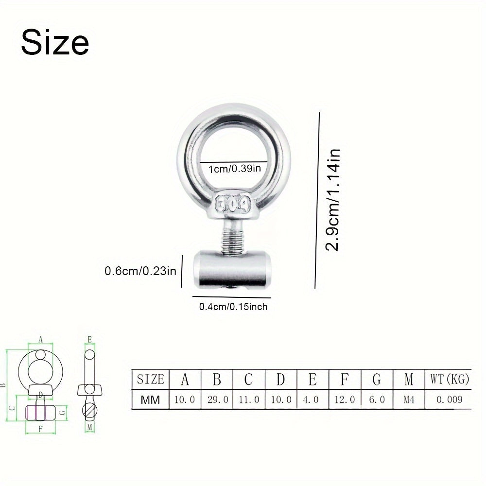 2 dona zanglamaydigan po'latdan yasalgan shiyponlar uchun karavonlar va RV shiyponlari uchun to'siq stoplari