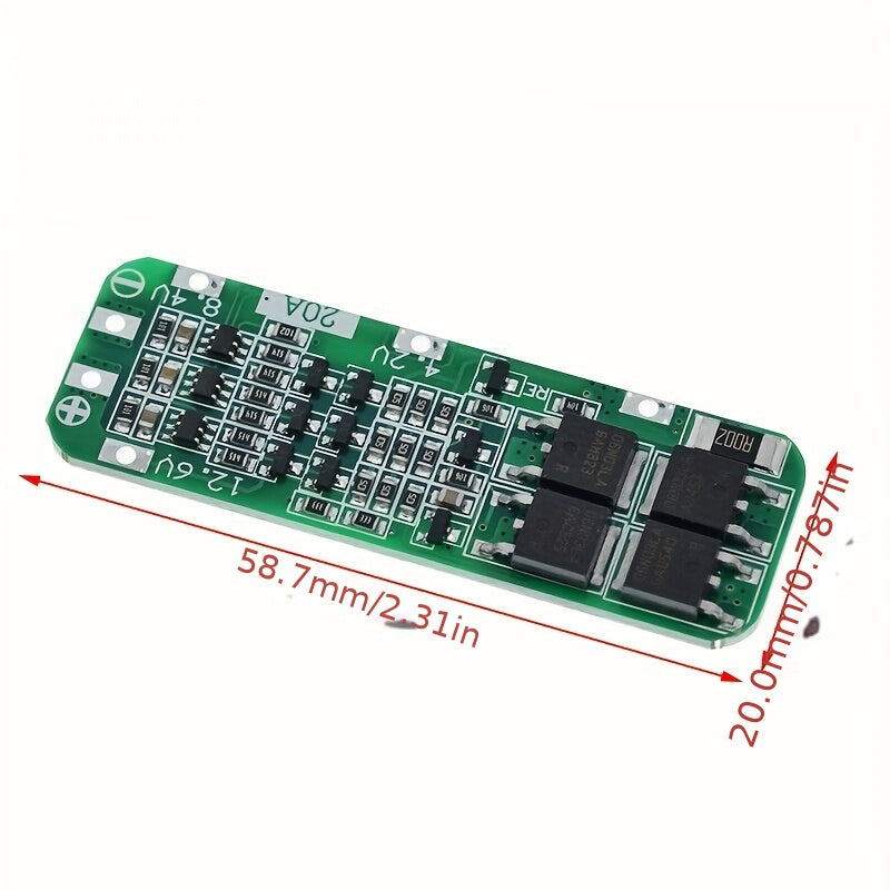 Li-ion 18650 Battery Charger PCB BMS Protection Board 12.6V with Recovery