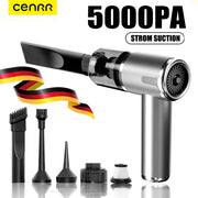 Wireless Handheld Car and Home Vacuum Cleaner with Strong Suction and Dusting Brush