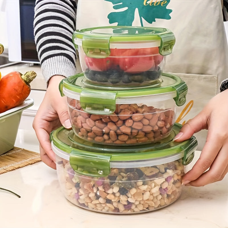 Food Storage Bowls for Kitchen, Veggie and Fruit Preservation, Microwave Safe
