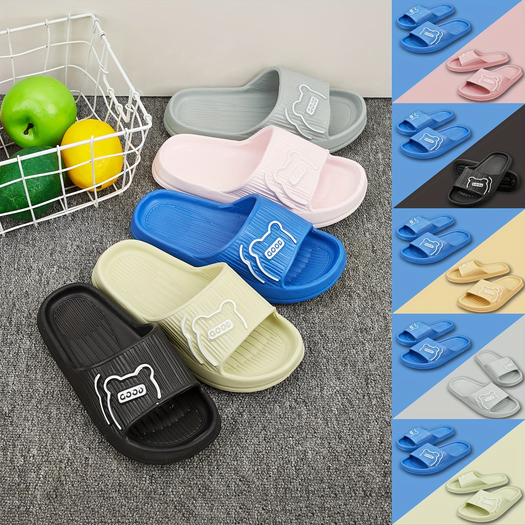 Детские мультяшные спортивные сандалии для мальчиков и девочек, всесезонные, легкие, без шнурков, противоскользящие