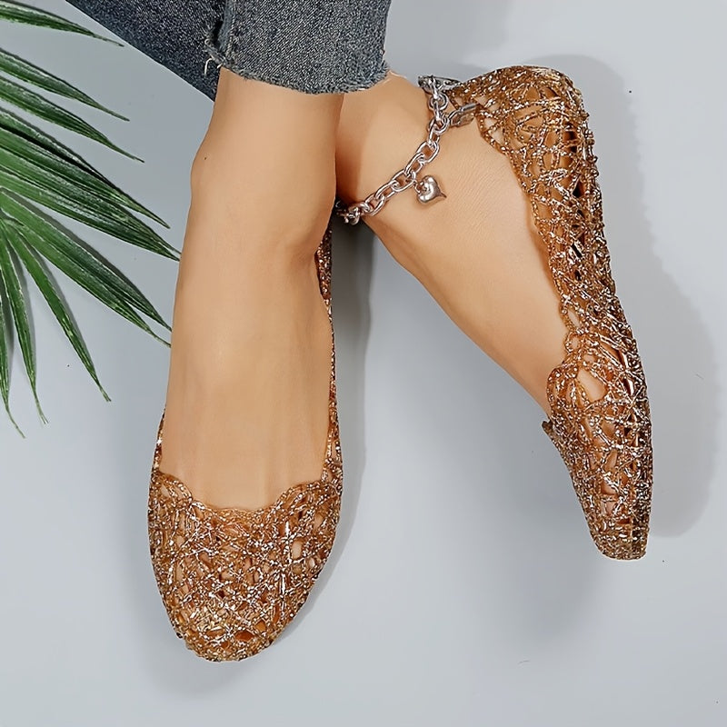 Ayollar uchun Kristalli Kesilgan Pastki Slaydlar Qabilalar Uslubi Komfort Poyabzal