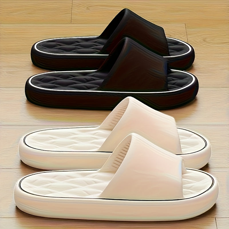 Ayollar uchun yopilmagan oyoq kiyimlari EVA slaydlar, yopilmagan barmoqli, qulay plyaj va basseyn uchun sandal