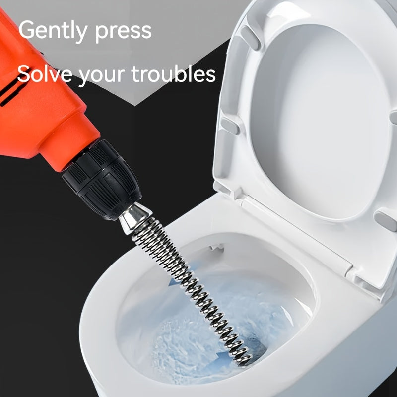 Electric Pipe Dredging Tool for Toilet and Kitchen Clogs