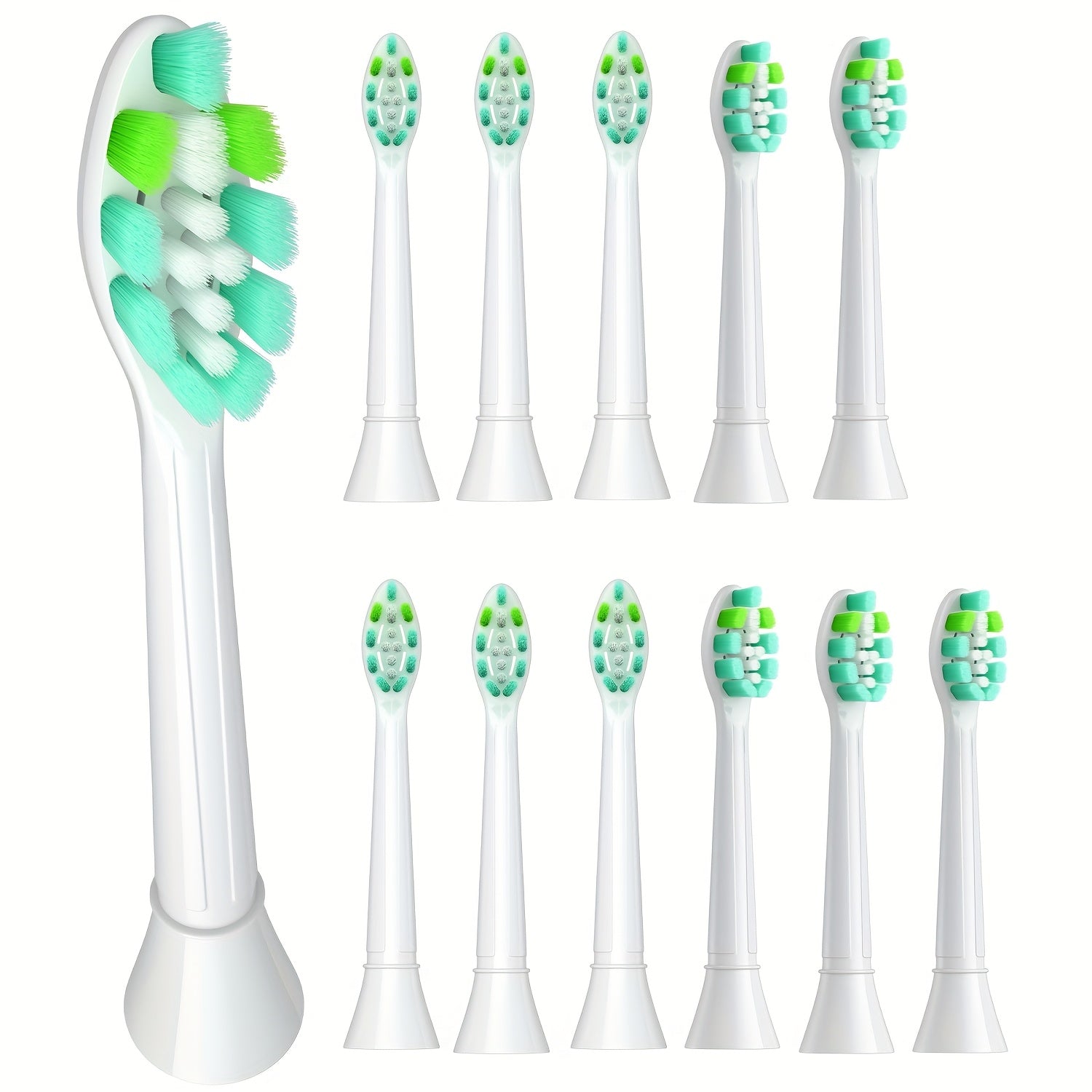 8/12/16 Pcs Replacement Toothbrush Heads for Electric Oral Care Deep Cleaning