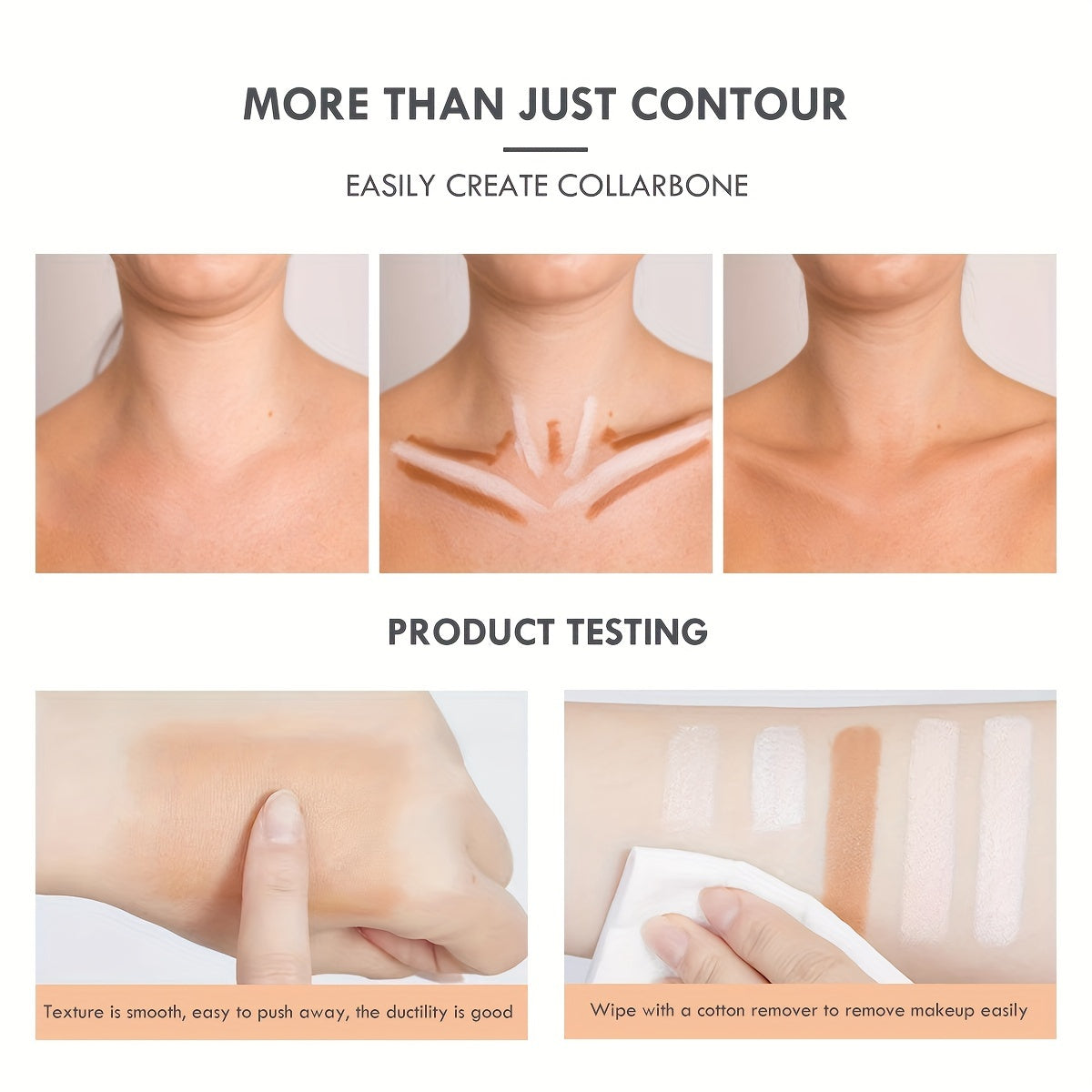 Contour Stick for Face, Waterproof, Long-Lasting, Natural Finish Concealer