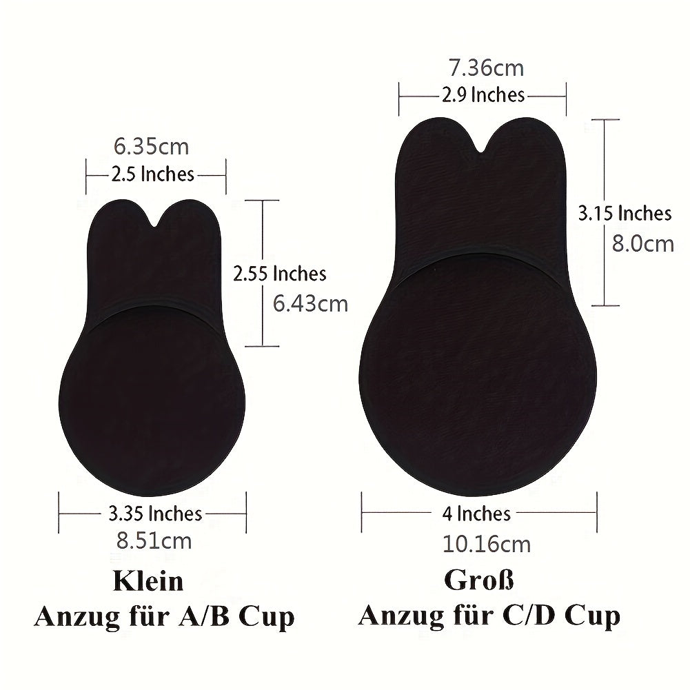 Women’s Invisible Strapless Push-Up Bra Seamless Anti-Convex Wireless Knit Fabric