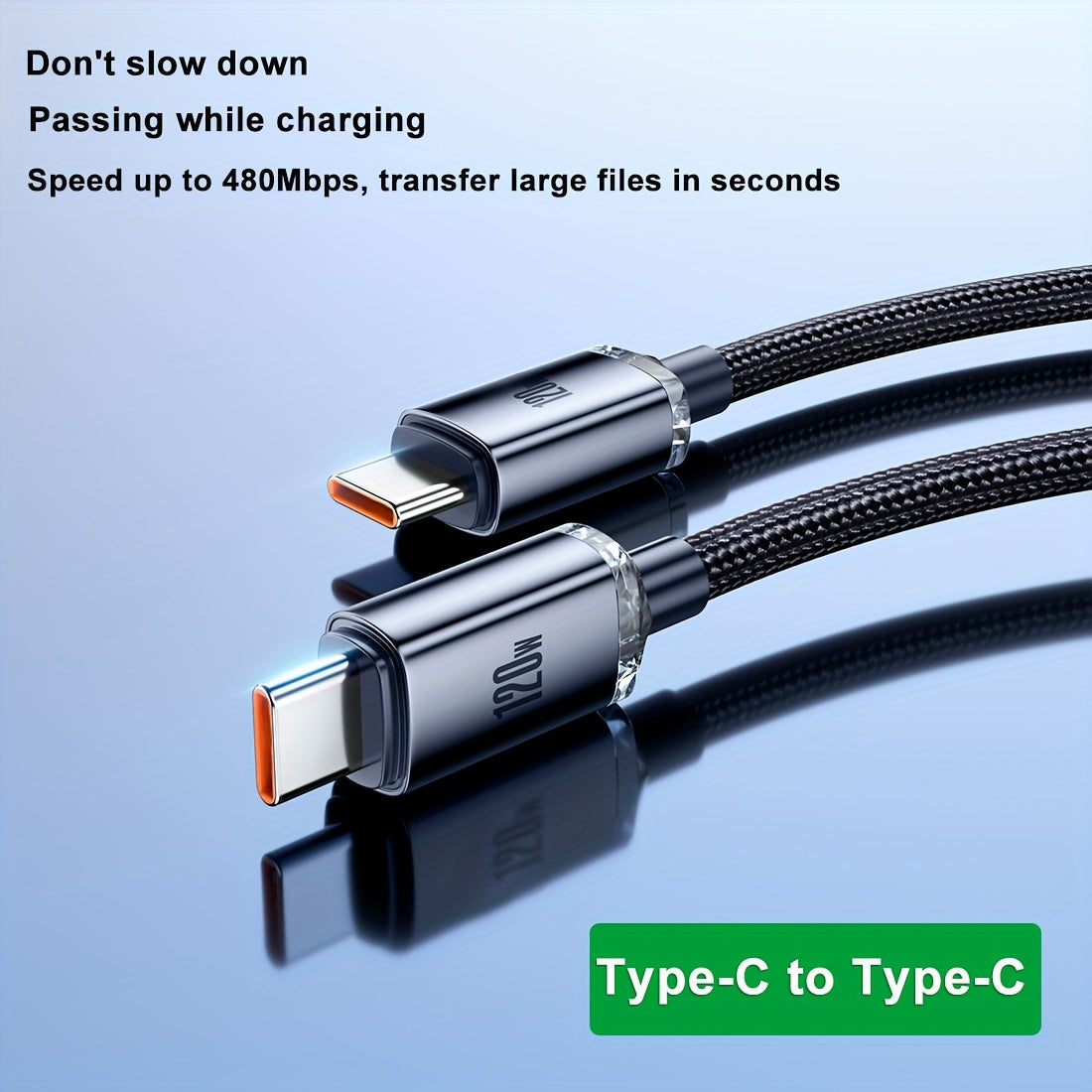 Fast Charging USB C Cable for Samsung Xiaomi Huawei MacBook Pro iPad Pro