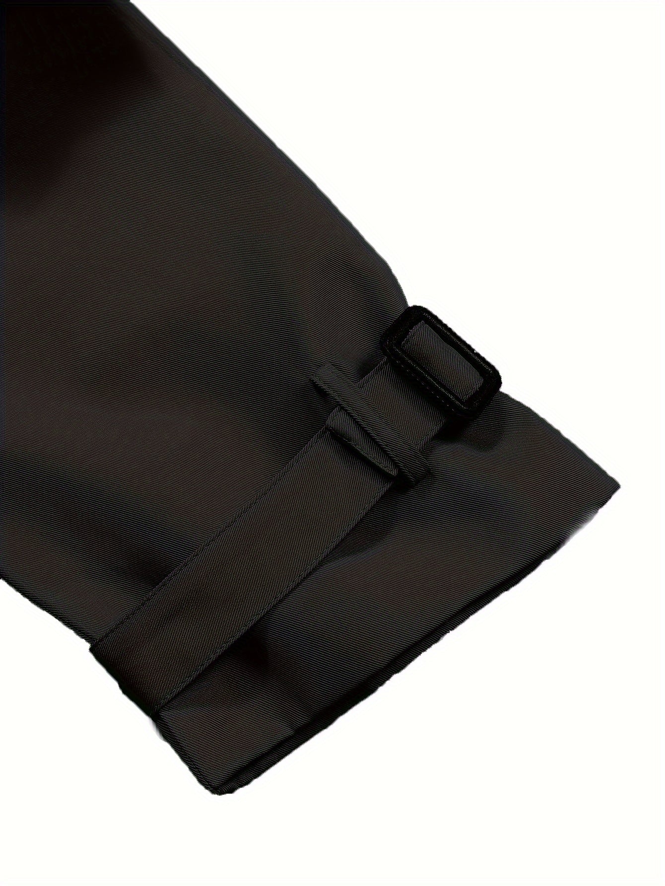 Plus Size Double-Breasted Trench Coat with Lapel Collar Belt for Fall Winter