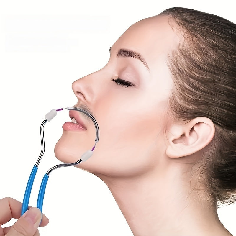 Women Painless Facial Hair Remover Portable Spring Roller Epilator