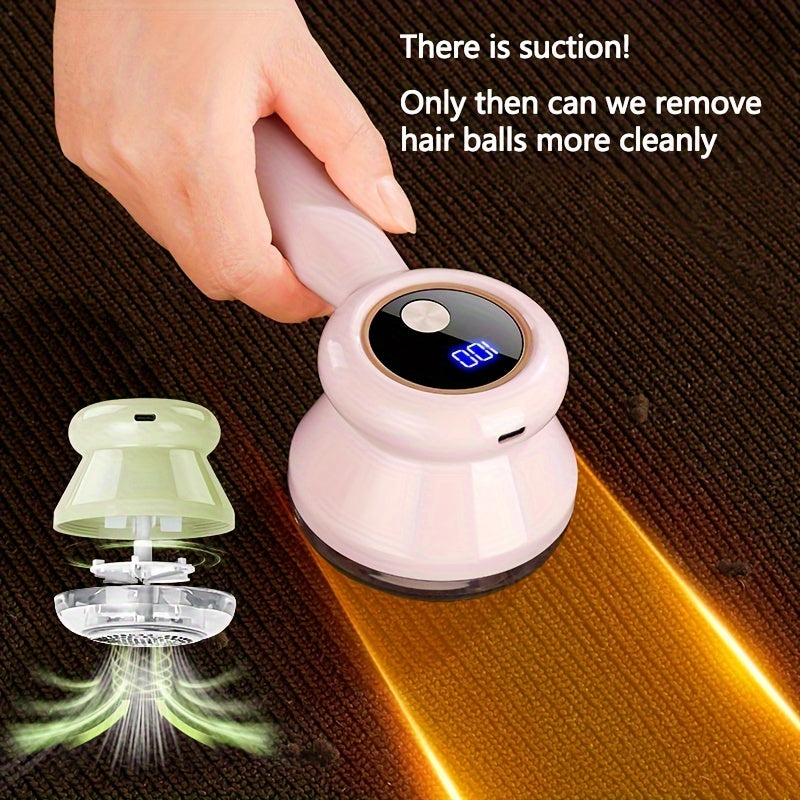 USB Rechargeable Fabric Shaver Electric Lint Remover for Clothes Bedding Furniture and Carpets
