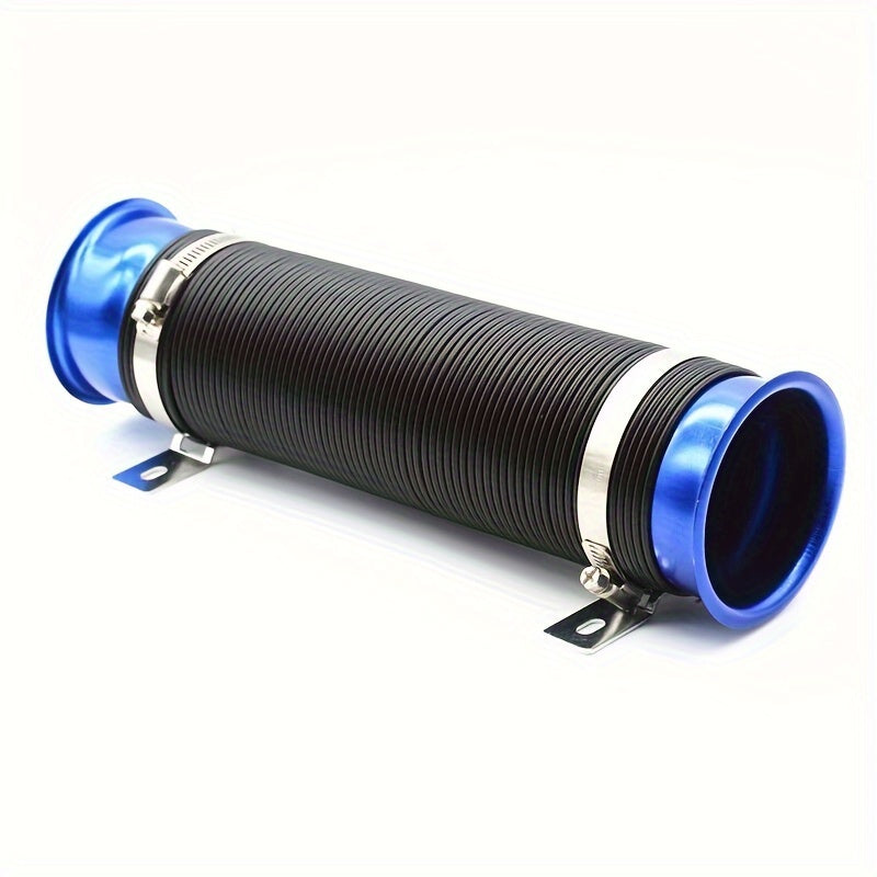Flexible Air Intake Hose Cold Air Duct Replacement Adjustable 33.5-109cm