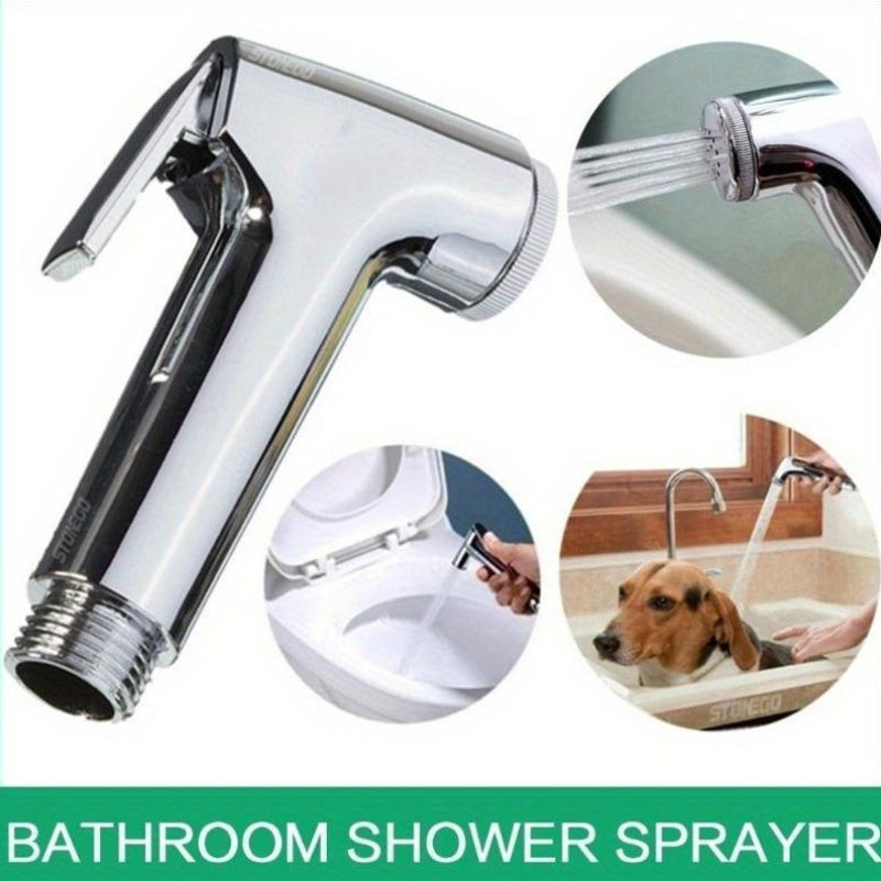 Durable ABS Handheld Bidet Sprayer with Nozzle for Bathroom Toilets