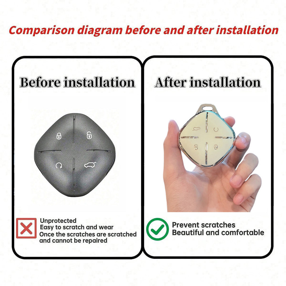 Universal TPU Car Key Cover Case for Dashing X-1 Plus Accessories