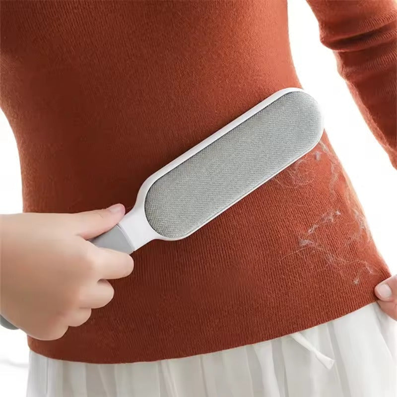 Sticky Hair Removal Brush for Pet Hair and Lint, Easy-Grip Handle, Antistatic