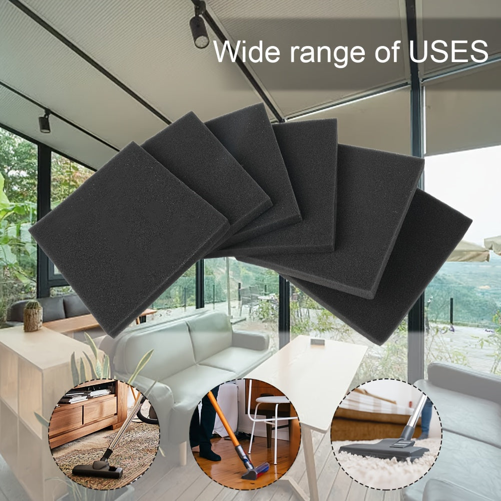 Uy tozalash vositalari uchun almashtirish g'ovak filtrlar - FC8140, FC8142, FC8144, FC8148 changyutgichlari bilan mos keladigan 6 ta g'ovak filtrlar to'plami