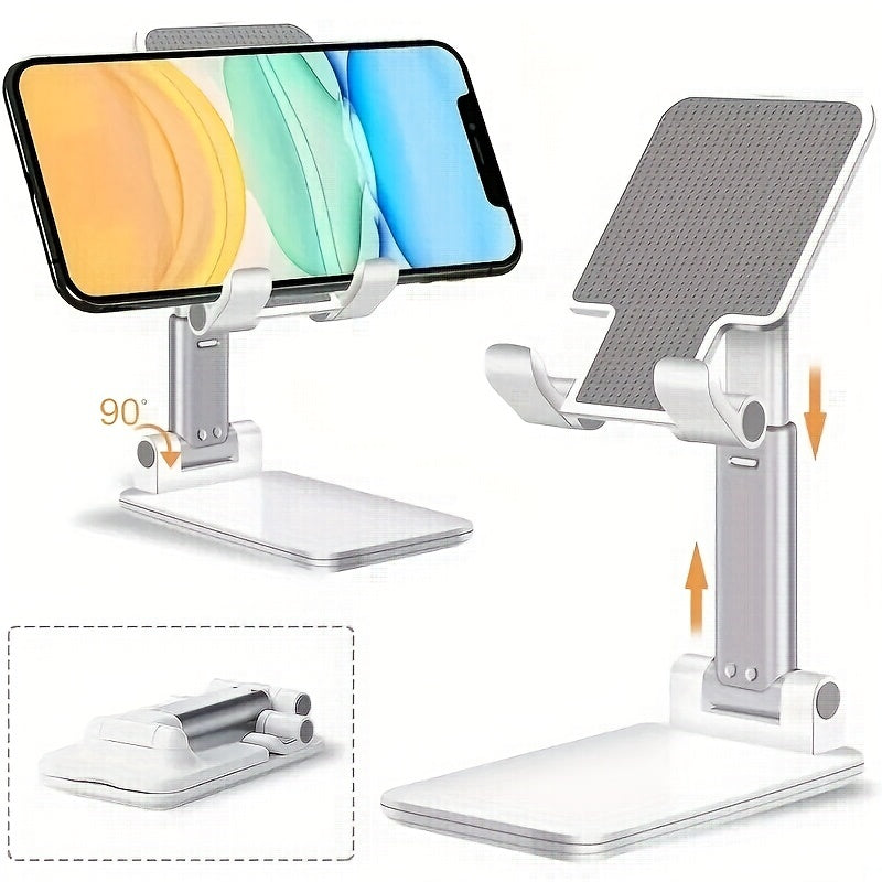 Adjustable Desk Phone and Tablet Stand for iPhone iPad Xiaomi with ABS Material