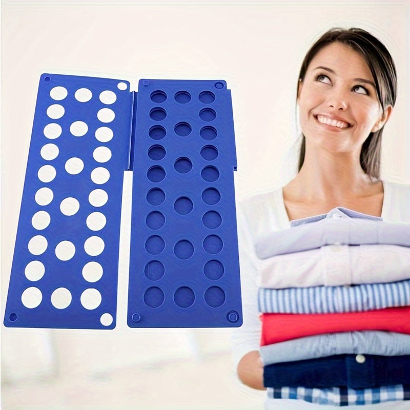 Kattalar va bolalar uchun ko‘k kiyimlarni yig‘ish taxtasi, ko‘p o‘lchovli ko‘ylak va shim tashkilotchisi