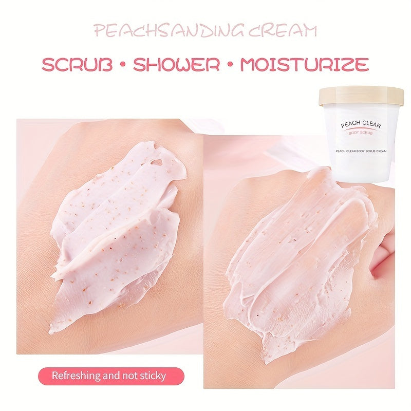 Peach Body Scrub 200g Exfoliating Paste for All Skin Types