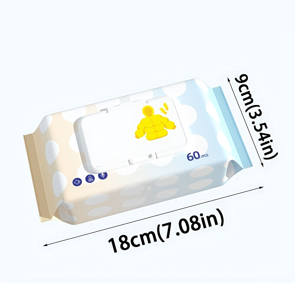 2-Pack Non-Woven Clothing Cleaning Wipes 120 Sheets Dye-Free Garment Care