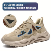 Men's Steel Toe Sneakers Non-Slip Work Shoes for Warehouse Construction Industrial
