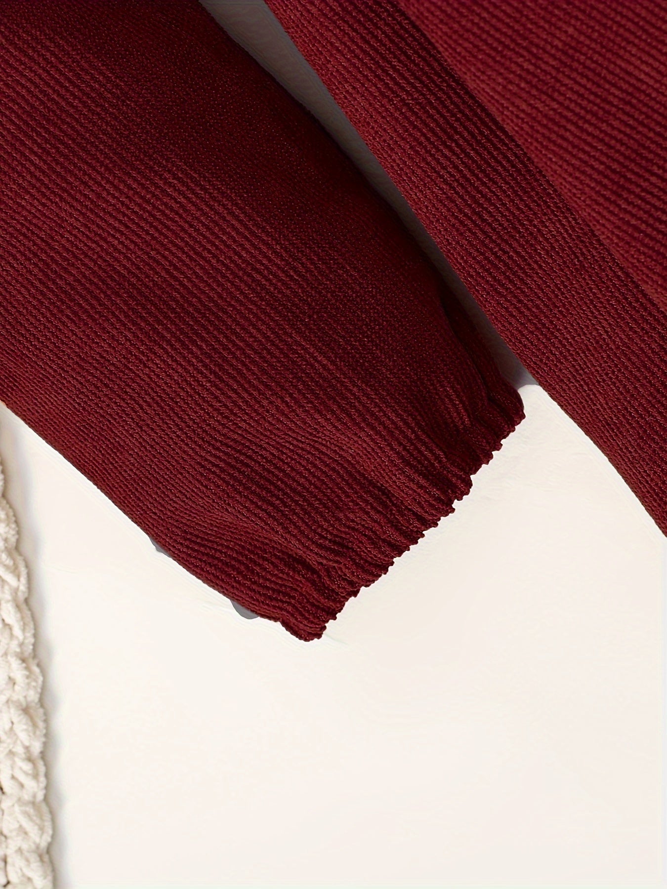 Toddler Girls Solid Midi Dress with Long Sleeves Bow Belt for Parties and Winter