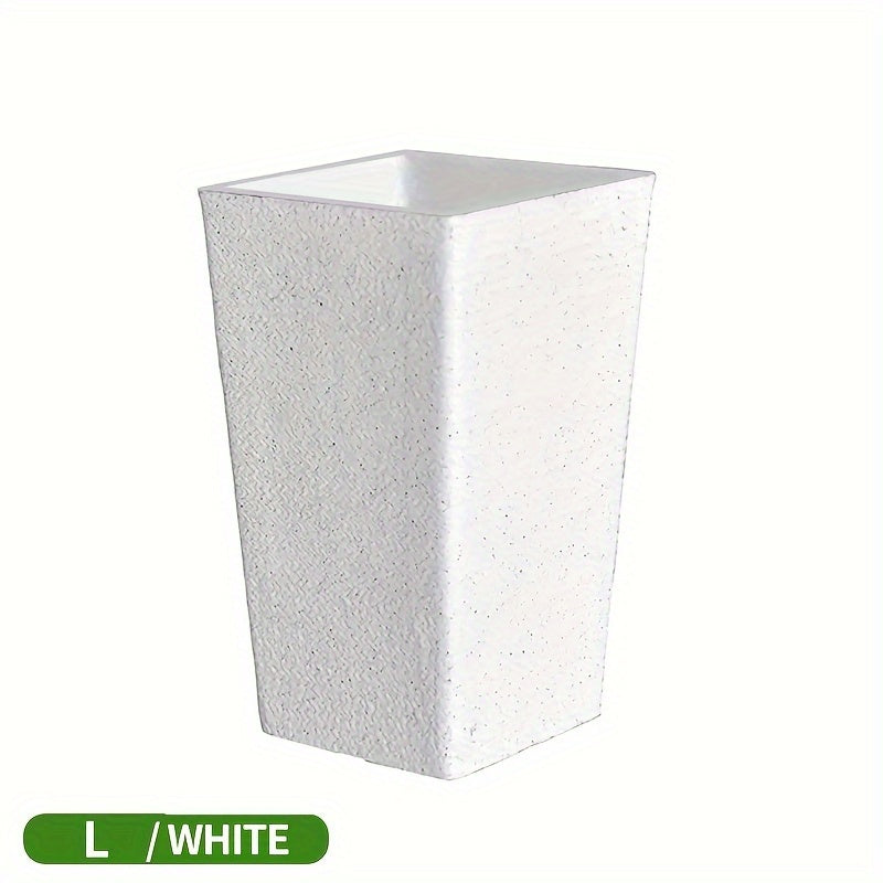 Large Tall Plastic Planter for Outdoor Indoor Garden Patio Flower Pot