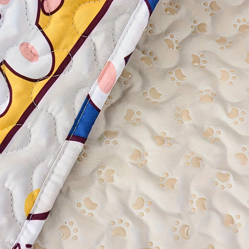 Yog'uvchi, suv o'tkazmaydigan, nafas oluvchi itlar uchun siydik padlari, barcha mavsumlar uchun, sirpanmaydigan, qayta ishlatiladigan itlarni tarbiyalash matasi