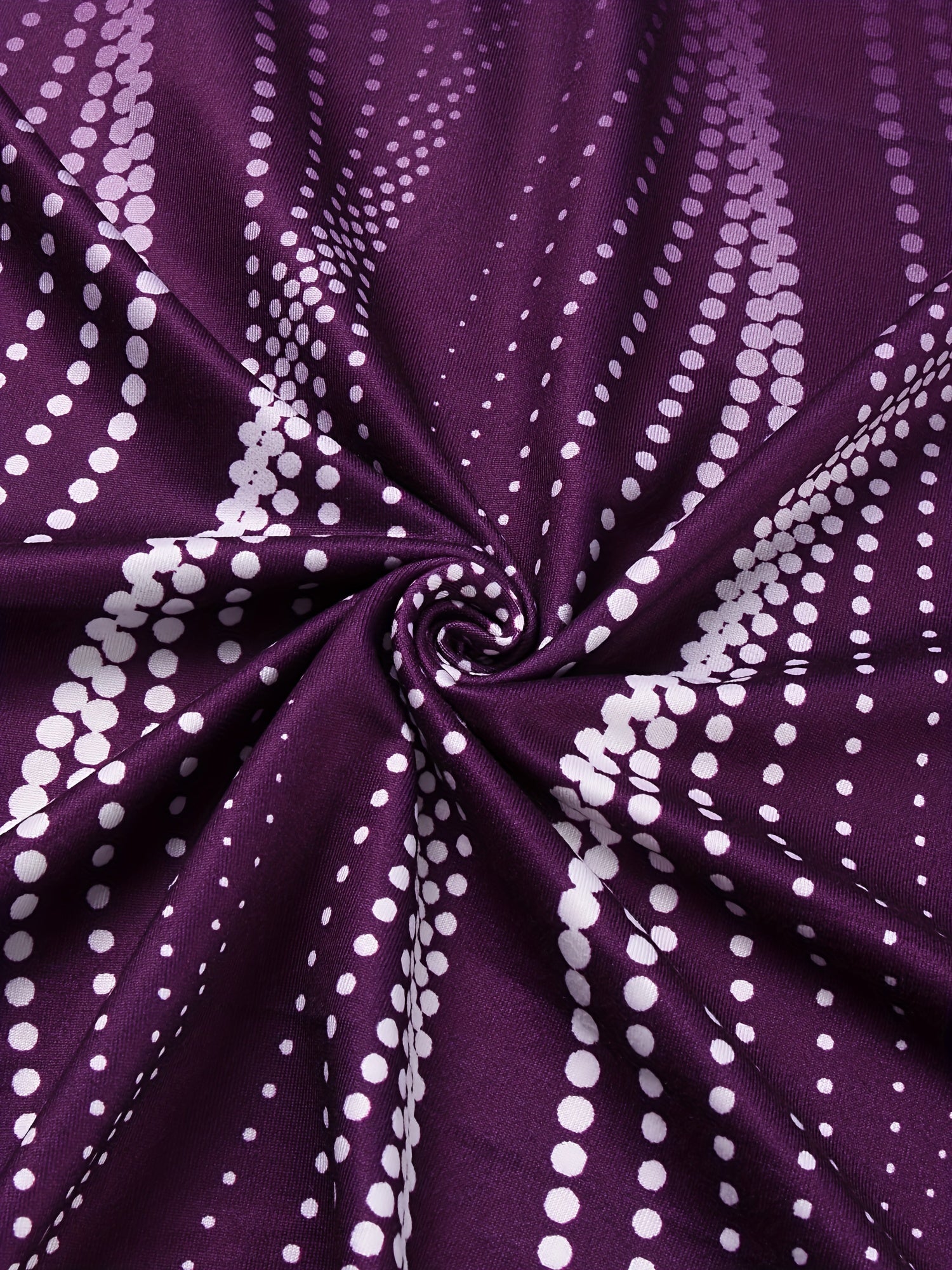 Plus Size Boho T-Shirt Womens Plus Ombre Dot Short Sleeve V Neck