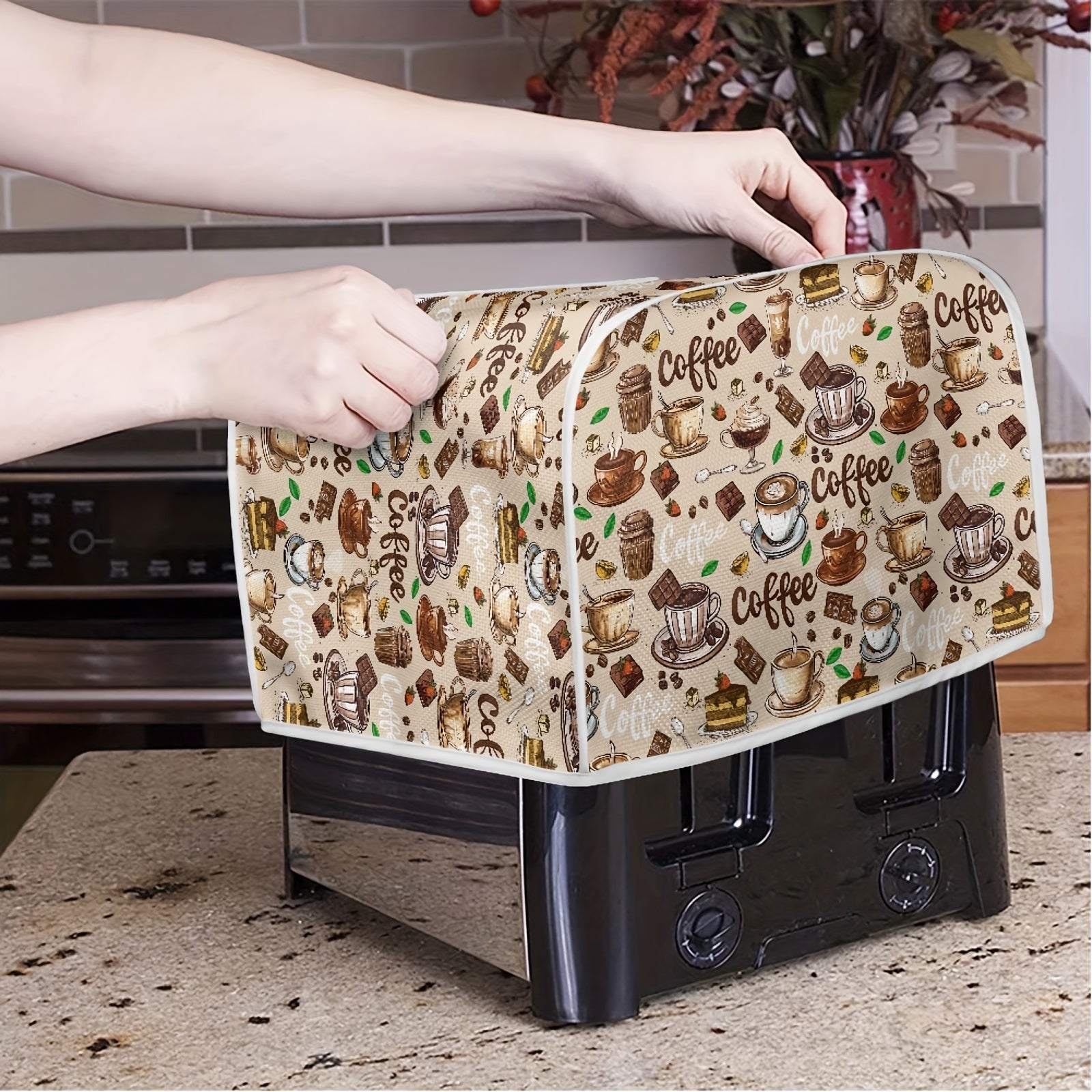 Mini mikroto'lqinli pech va non pishirish mashinasining changdan himoyalovchi qopqog'i